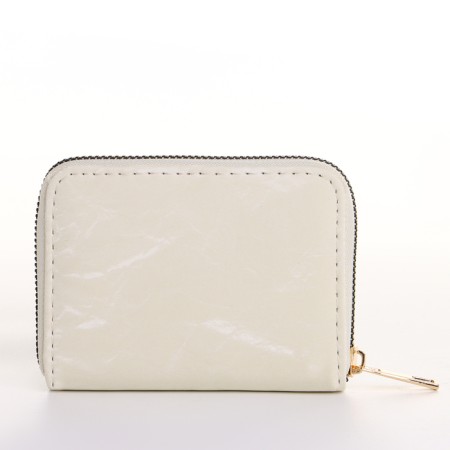 Women's wallet with lightning, beige color-2