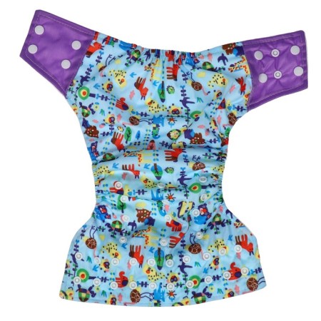 Reusable diaper "animals"-6