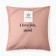 Case on the pillow Ethel "Love You, Mom", 40*40 cm, 100 p/e, velor
