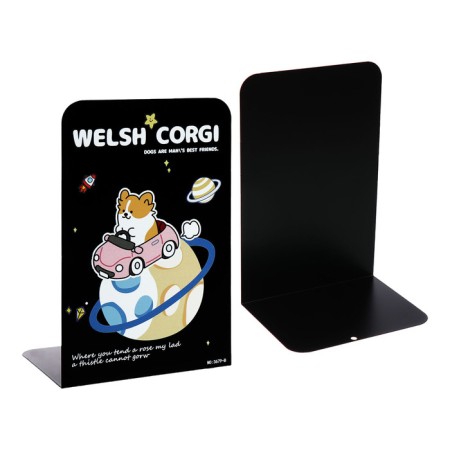 Book stands "Dogs", 2 pieces, black
