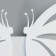 Bra "butterfly" LED 10W 4000k white 24x4.5x25 cm