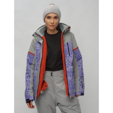 Ski suit, size 58, purple color-11
