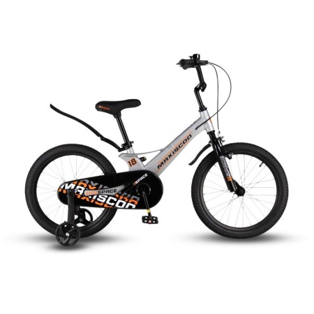 Bicycle 18 ’’ maxiscoo Space standard, color gray pearls