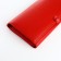 Women's wallet on magnets, red color