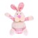 Soft toy "Rabbit", with a pocket, species mix