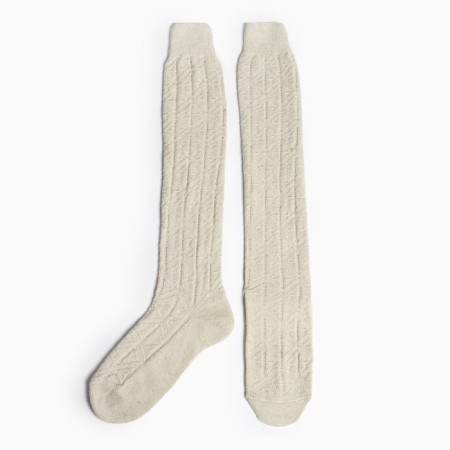Female woolen receipts, white color, size 23-2