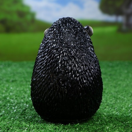Garden figure "Hedgehog with candy" 13x11x16cm-5