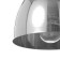 Bayerlux suspension Bayerlux 3111/1 1x40W E27, chrome, d = 13.5 cm, h = 10.5 cm