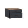 Tumbling bedside Athena, 602x426x390, oak craft gold/anthracite