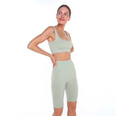 Top female, green color, size 42 (s)-2