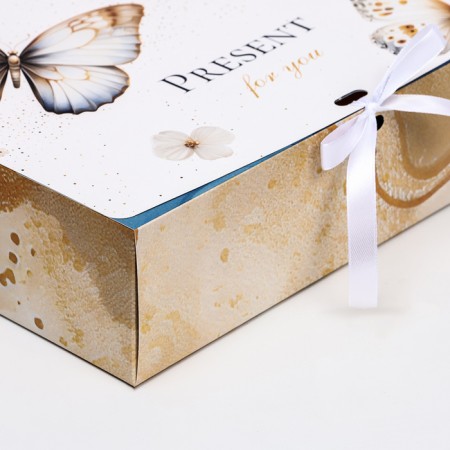 Folding box "Present for You" 31 x 24.5 x 8 cm-1