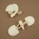 Cleaner clan 16 × 5 cm, 2 pcs, milk color