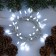 Garland “thread” 5 m with nozzles “needle”, IP20, transparent thread, 50 LED, white glow, 8 modes, 220 V