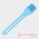 Dulyan brush "Duet", 27.5 × 5 × 1.5 cm, blue color