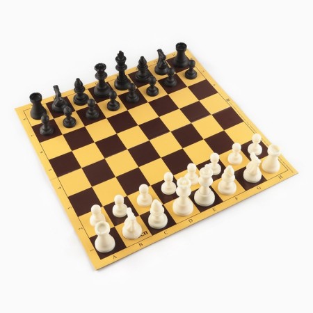 Chess field, 40 × 40 cm, microhofra-1