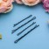 Invisibility for hair "Fermino" (set 40 pcs) 5 cm 6 cm, black