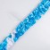 Tape "Wedding" on the hood of triple white-turquoise