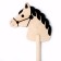 Toy "Horse on the stick", 80 cm