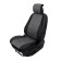 Press on the seat universal Voin Simple, eco -leather+polyester, 1pc, gray