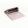 Women's wallet on magnets, gray color