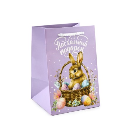 Gift package for Easter cake, hare, 12 × 18 × 12 cm