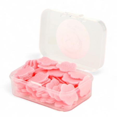 Road soap in a case, rose-4