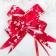 Bow - butterfly no1.8, red
