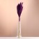 Set of dried flowers "Weinik", banch length 65 (+/- 6 cm), plum