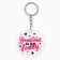 Acrylic key a keychain "Magic", diam. 6 cm