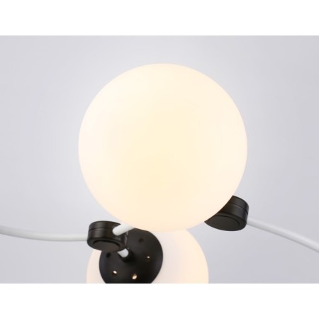 Suspended Ambrella Light, Modern, TR2546, 5HE27, white, black color-5