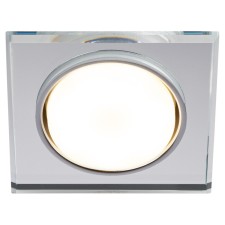 Lamp built -in era DK79, IP20, 15W, 120x120 mm, mirror color