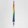 Umbrella - a semiautomatic “rainbow mood” cane, Eponge, 16 spokes, r = 48 cm, multi -colored