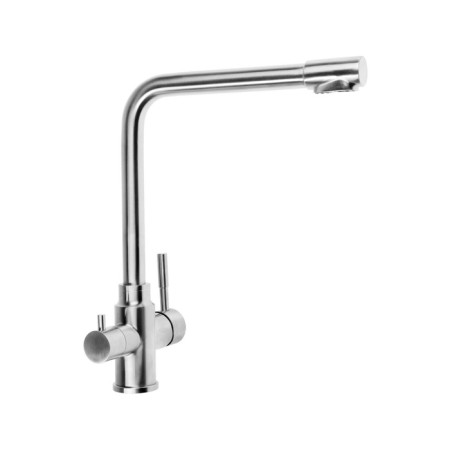 Accoona A5179-5 kitchen mixer, with flowing water, stainless steel, satin