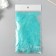 Decorative goose downward jacket "emerald green" set 40 pcs h = 10-15 cm