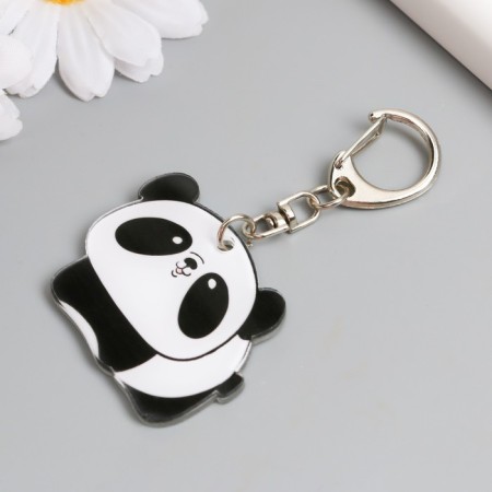 Acryl keychain "Panda" 3.4x4.4 cm-1