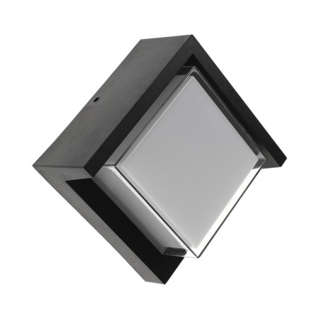 Facade lamp "City", FSD-054, 10 W, 3000K, square, IP65, 220 V, plastic, black-4