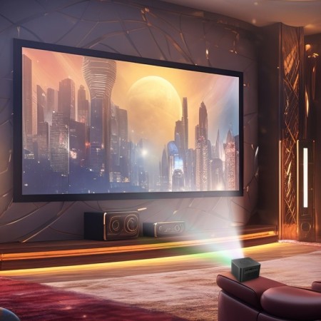 Projector CACTUS CS-M1.SG DLP 6000LM LS 600LM ANSI (1920x1080) 200,000: 1 lamp resource: 20,000 107627-7