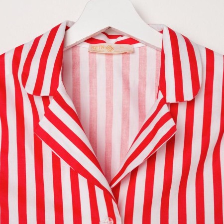 Women's shirt KAFTAN "strip", size 44-46-5
