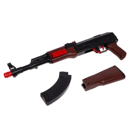 AK-47 automatic machine, shoots soft bullets-4