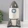 Piggy bank Ceramics "Rocket" 16.5x16.5x24 cm