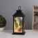 Lamp "Santa Klaus on Sani" 3haa Black 14x14x28.5cm