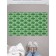 Famous rug in the hallway "Green Dragon", size 45x75 cm