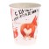 Paper glasses “Happy birthday. Corgi ", 200 ml, 6 pcs