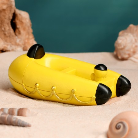 Souvenir ship "inflatable boat" 12*7cm-8