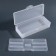 Organizer for storing manicure/cosmetic supplies, with investment, 19 × 7.5 cm, white color