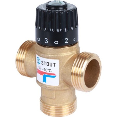 Mixing valve Stout SVM-0120-166025, 1 "