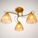Chandelier 1084/3GD 40W E27 gold 52x52x23 cm Bayerlux