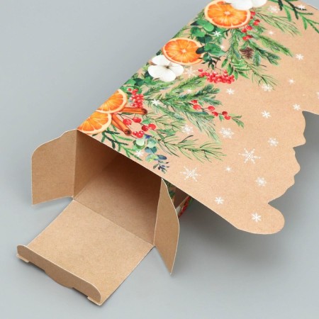 Box for Makarun "The Best New Year" 18 x 5.5 x 5.5 cm, New Year-3