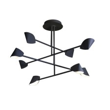 Ceiling Ceiling Mantra Capuccina, LED, 4000LM, 3000K, 592 mm, black color