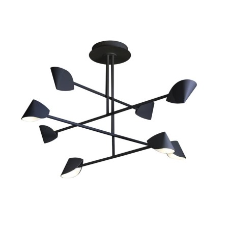 Ceiling Ceiling Mantra Capuccina, LED, 4000LM, 3000K, 592 mm, black color